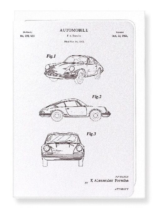 PATENT OF AUTOMOBILE 1964  Greeting Card