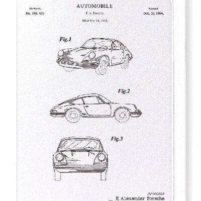 PATENT OF AUTOMOBILE 1964  Greeting Card