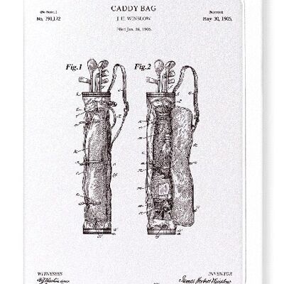 PATENT VON CADDY 1905 Grußkarte