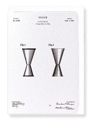 BREVET DE JIGGER 1893 Carte de vœux 1