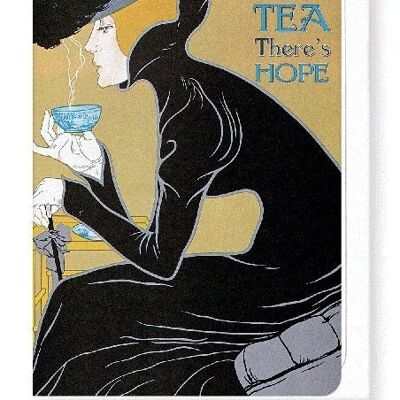 TEA COMFORT Greeting Card