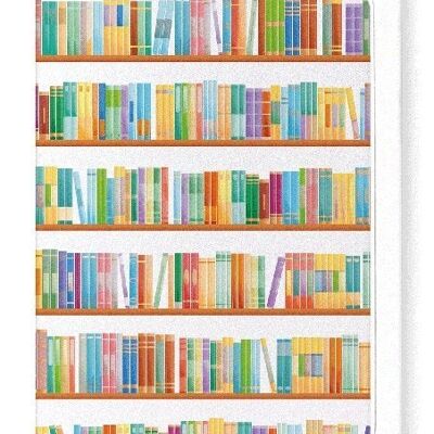 RAINBOW LIBRARY Greeting Card