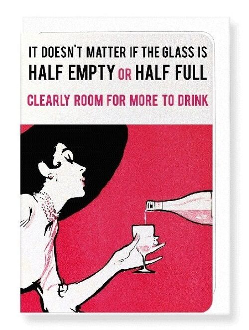 ROOM TO DRINK Greeting Card