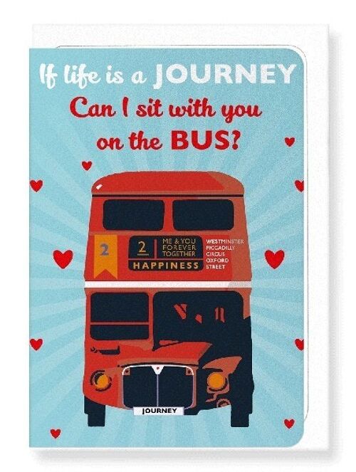 IF LIFE IS A JOURNEY Greeting Card