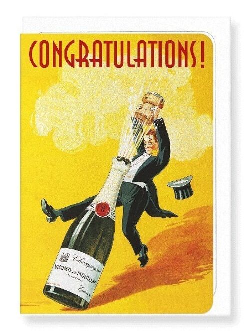 CONGRATULATIONS POP Greeting Card