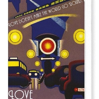 LOVE AND THE RIDE Greeting Card