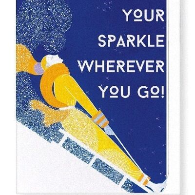 SPREAD YOUR SPARKLE Greeting Card