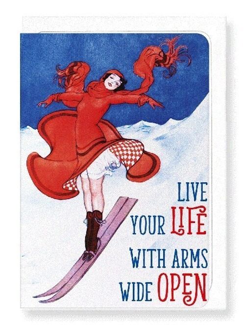 LIVE YOUR LIFE Greeting Card