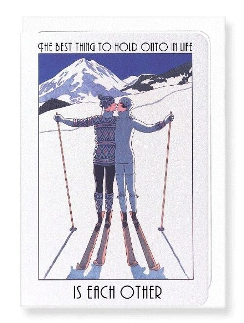 HOLD ONTO EACH OTHER Greeting Card