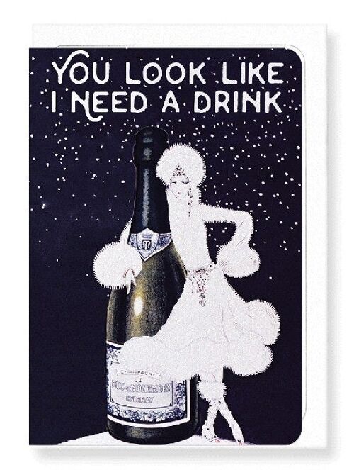 ANOTHER DRINK Greeting Card
