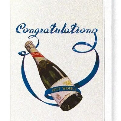 CHAMPAGNE CONGRATULATIONS Greeting Card