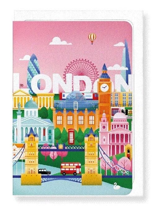 LONDON DREAM CITY Greeting Card
