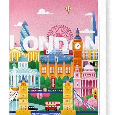 LONDON DREAM CITY Greeting Card