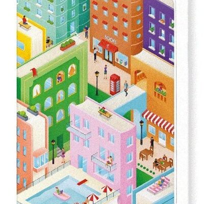 BOOK CITY Greeting Card