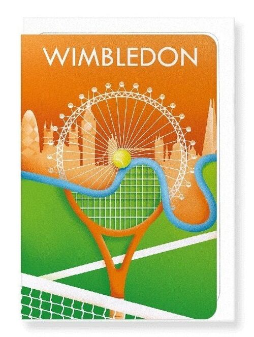WIMBLEDON TENNIS Greeting Card
