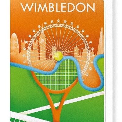 WIMBLEDON TENNIS Greeting Card