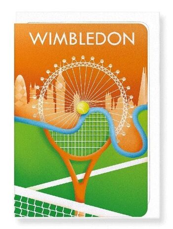 TENNIS DE WIMBLEDON Carte de vœux 1