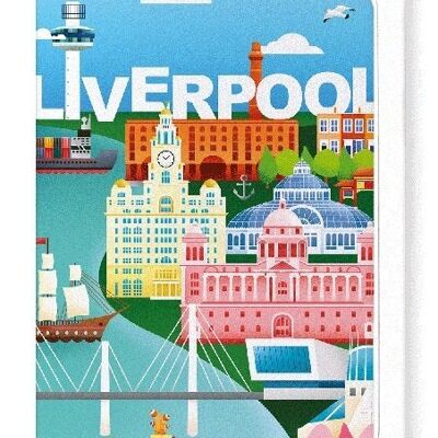 LIVERPOOL DREAM CITY Greeting Card