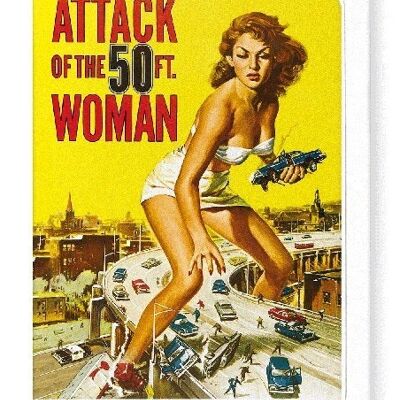 ATTACK OF THE 50 FT. WOMAN 1958  Greeting Card