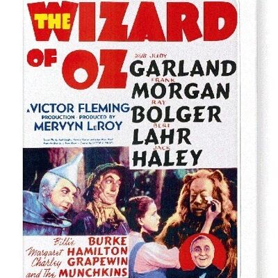 THE WONDERFUL WIZARD OF OZ 1939  Greeting Card