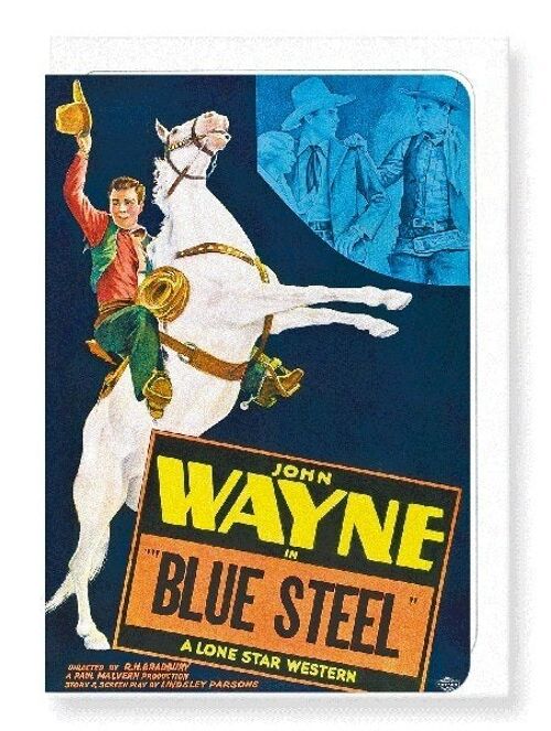 BLUE STEEL 1934  Greeting Card