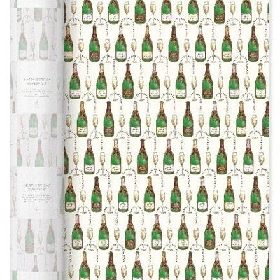 HAPPY BIRTHDAY CHAMPAGNE Wrapping Paper
