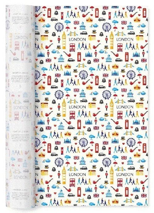 HEART OF LONDON Wrapping Paper