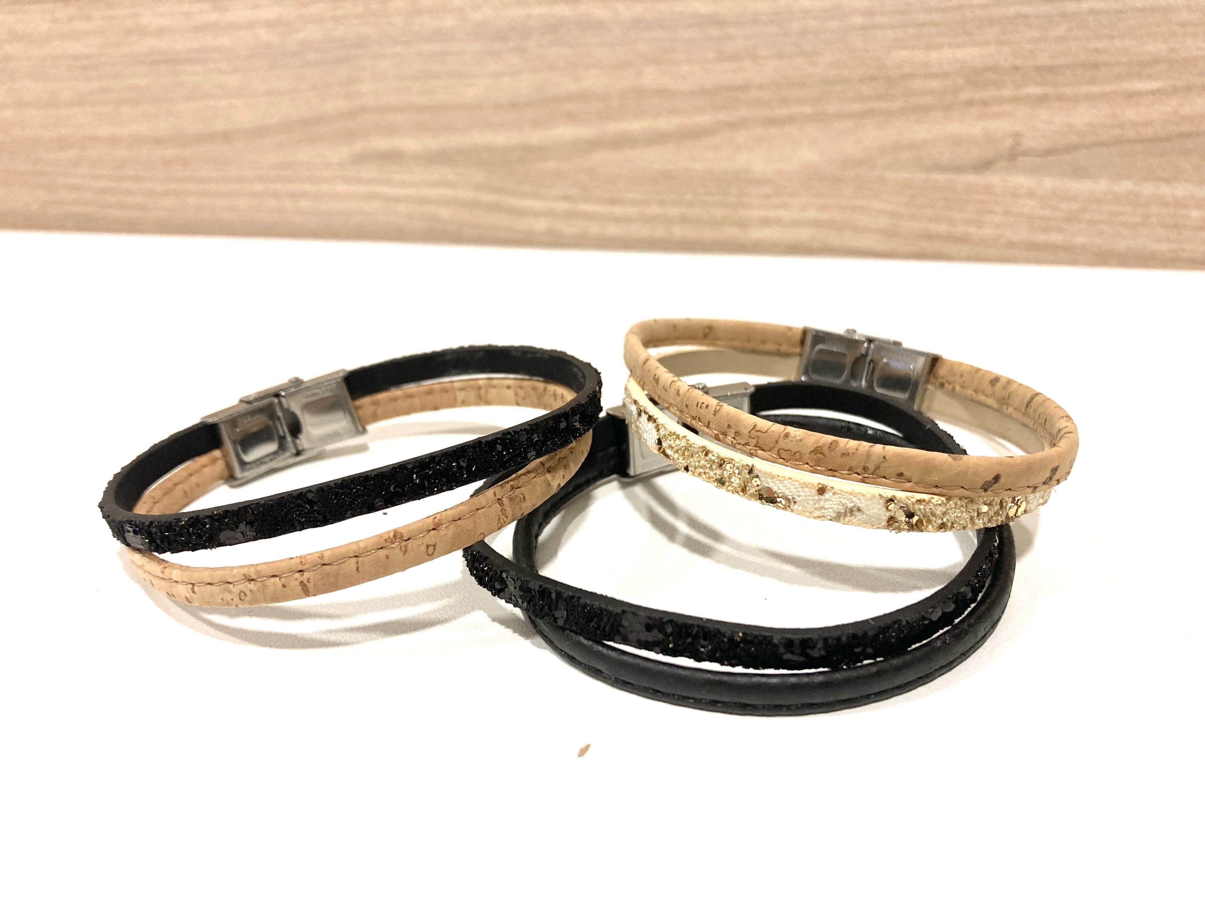 Handmade JADE cork bracelet