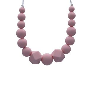 Collier Sensoriel Allaitement - Poosh'Original rose