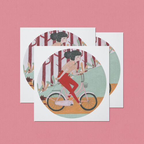 Ride With Me Greeting Card