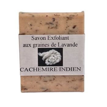 Savon artisanal Exfoliant 125 g Cachemire Indien