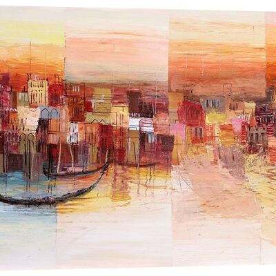 Moderne Malerei, auf Leinwand: Luigi Florio, Dreaming of Venice