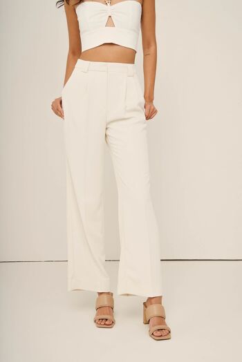 Pantalon tailored Constance BLANC 3