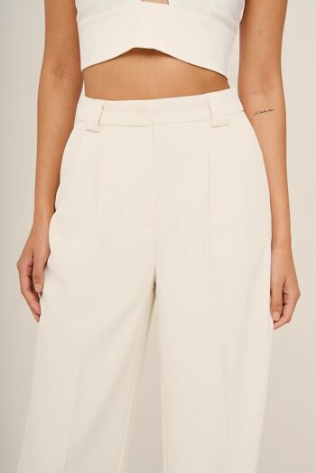 Pantalon tailored Constance BLANC 4