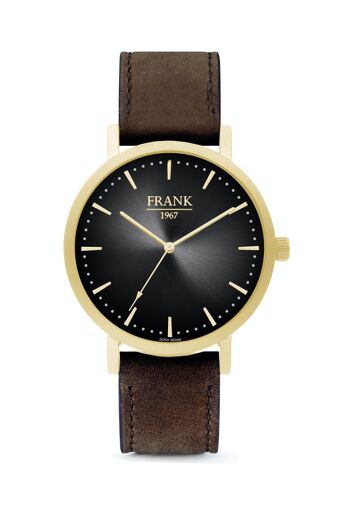 Montre Frank 1967 IPG Cadran Noir 42mm 5 ATM