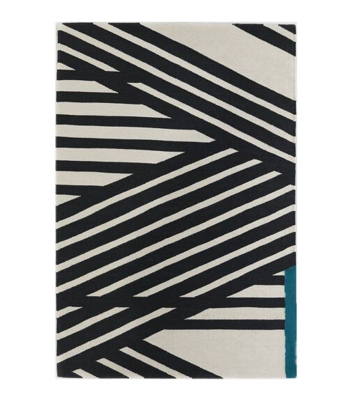 Tapis deco Kilim en laine et coton STRIPE