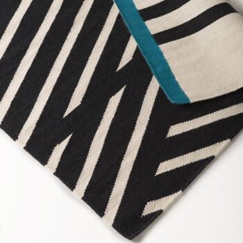 Tapis deco Kilim en laine et coton STRIPE 2