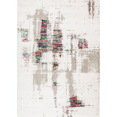 Designer rug with DAZE fringes