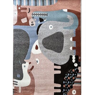 Tapis PUZZLE ANIMAUX