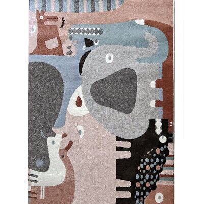 Tappeto per bambini ANIMALI PUZZLE