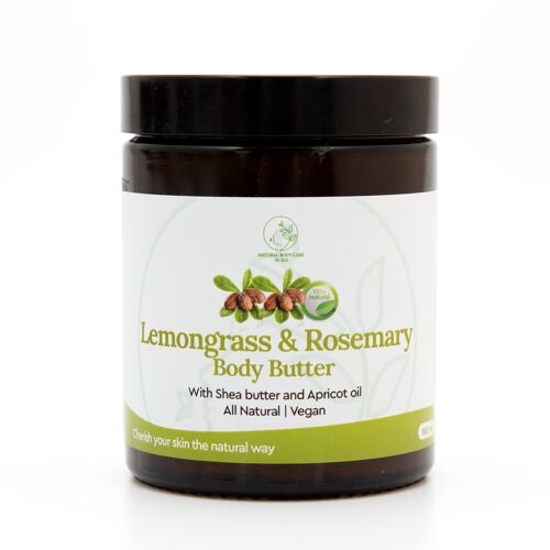 Lemongrass and Rosemary Body Butter - 180ml