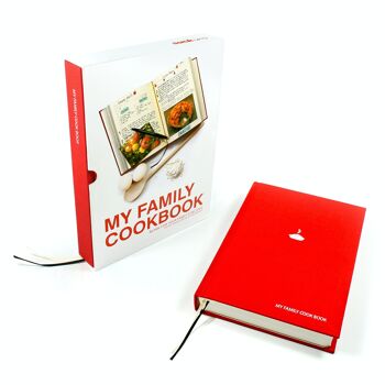 Livre de cuisine rouge (français) My Family 7