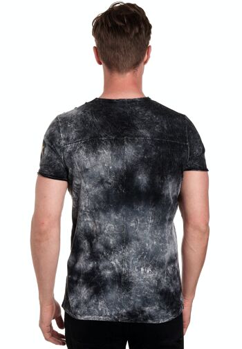 T-Shirt Couleur Tie Dye Look Batik Délavé Chemise Homme avec Imprimé Avant Gras S M L XL XXL 3XL Coupe Décontractée Streetwear 15156-1 12