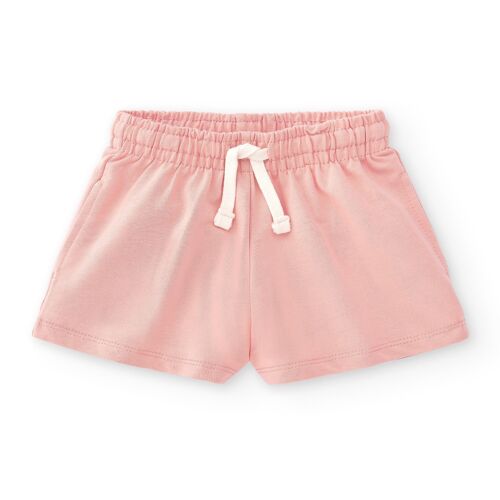 Girl's pink sporty shorts SUAVES
