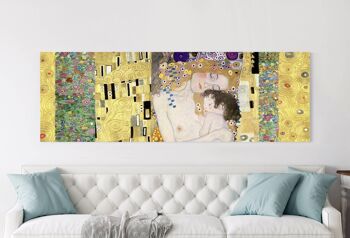 Toile de qualité musée Gustav Klimt, motifs Klimt (les trois âges de la femme) 3