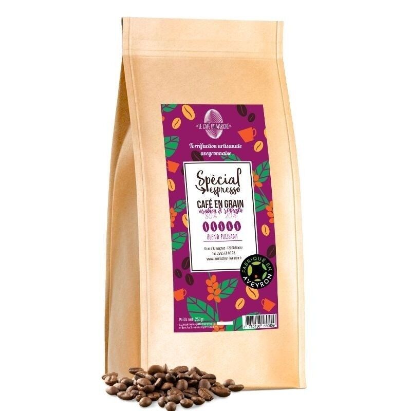Caffè, 80% Arabica - 20% Robusta, Tostatura Artigianale