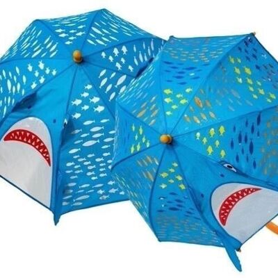 Paraguas de tiburón modelo 3d