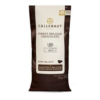 CALLEBAUT - Select 48,2%Chocolate dulce y equilibrado con un sutil toque de vainilla (cacao 48,2%)