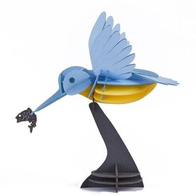 Paper model Kingfisher