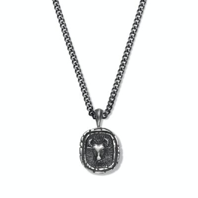 Collana Frank 1967 zodiaco 60cm nero antico